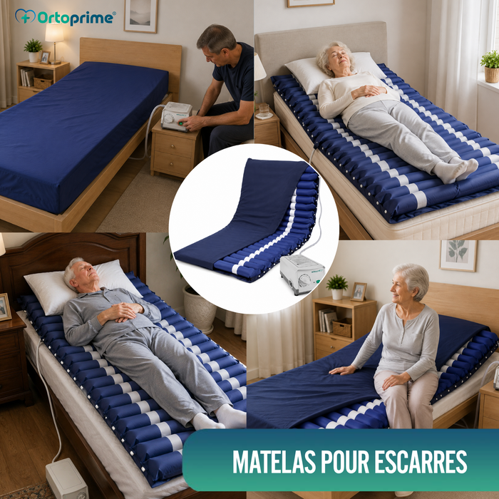 Matelas Anti-escarres avec Compresseur MAXIPLUS