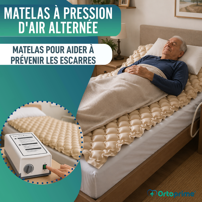 Matelas anti-escarres avec compresseur CONFORT CARE