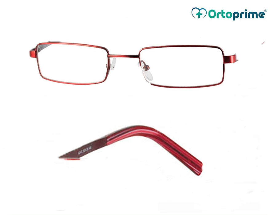 Lunettes pour Presbytie avec Monture Métallique Rectangulaire