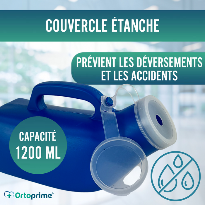 Pot Portable Unisexe 1200ml pour Adultes et Enfants
