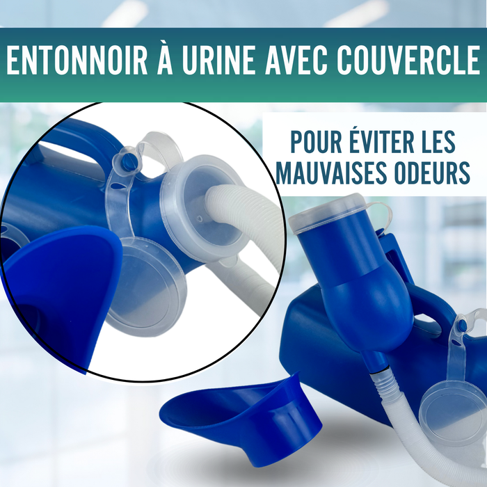 Pot Portable Unisexe 1200ml pour Adultes et Enfants