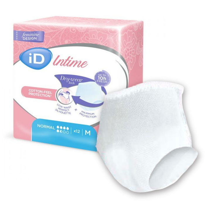 Culotte Adulte Absorbante Anti-Odeur Taille M | 12 Unités