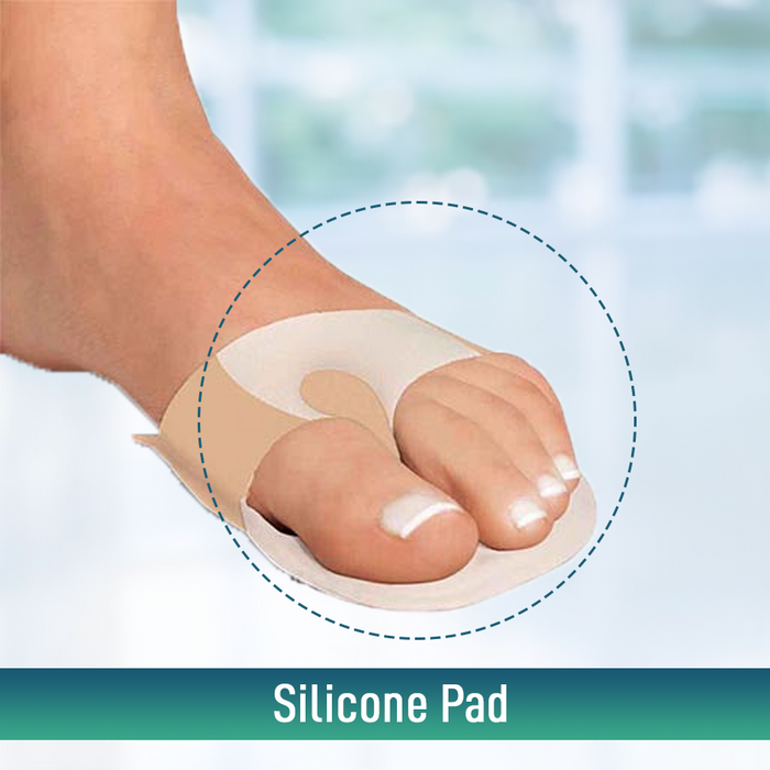 Protecteur d'avant-pied avec Coussinet en Silicone