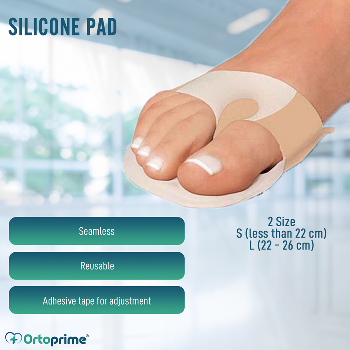 Protecteur d'avant-pied avec Coussinet en Silicone