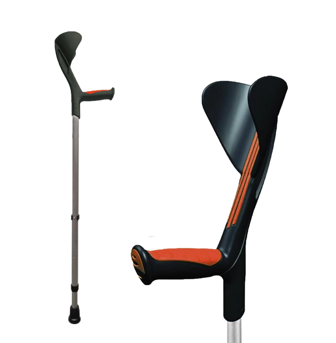 Canne Orthopédique Anatomique Rouge pour Adulte | 1 Unité