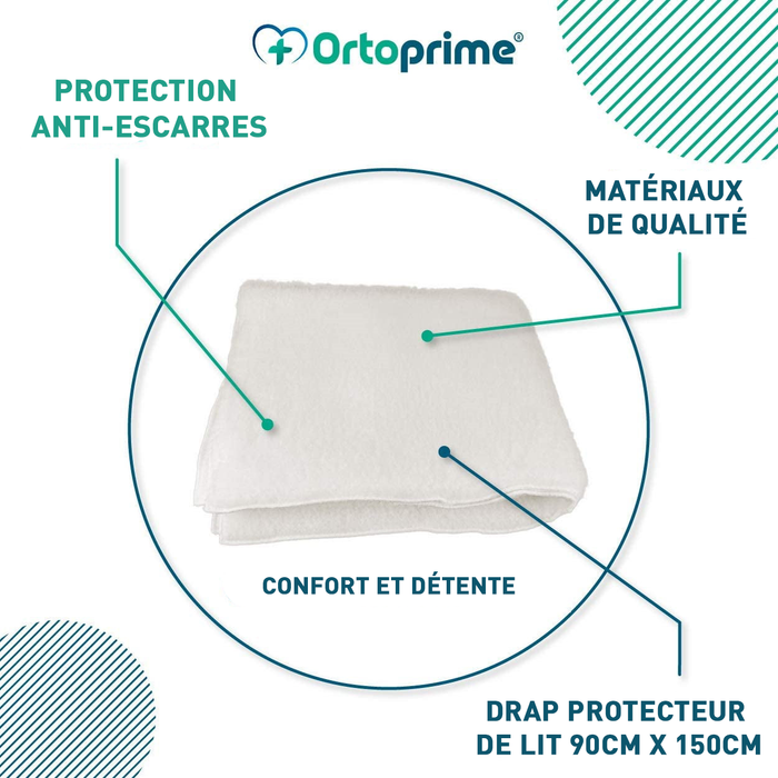 Drap souple anti-escarres 50 x 70 cm