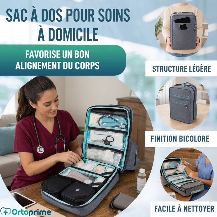 Sac à dos Urbain pour les visites à domicile