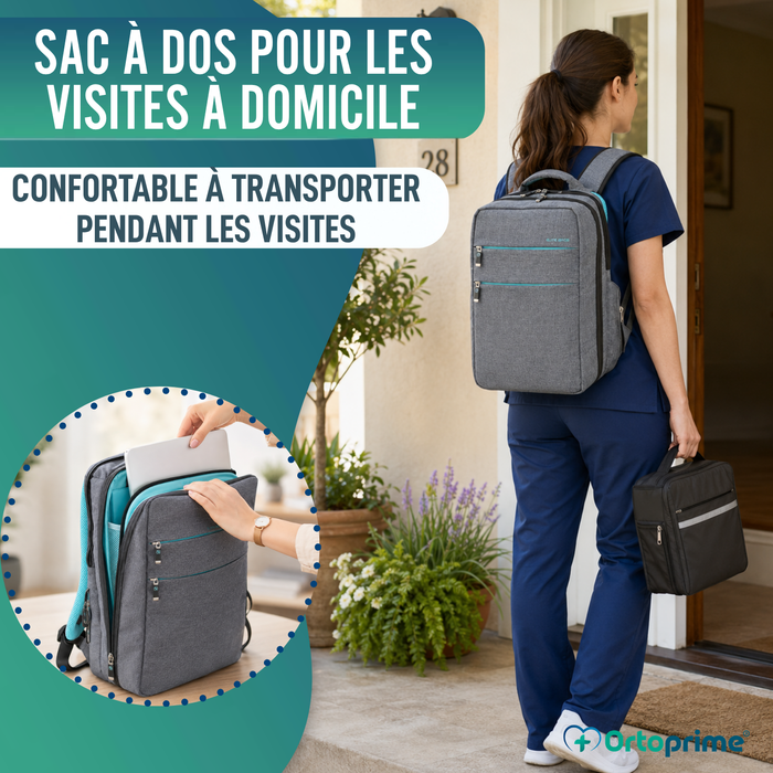 Sac à dos Urbain pour les visites à domicile