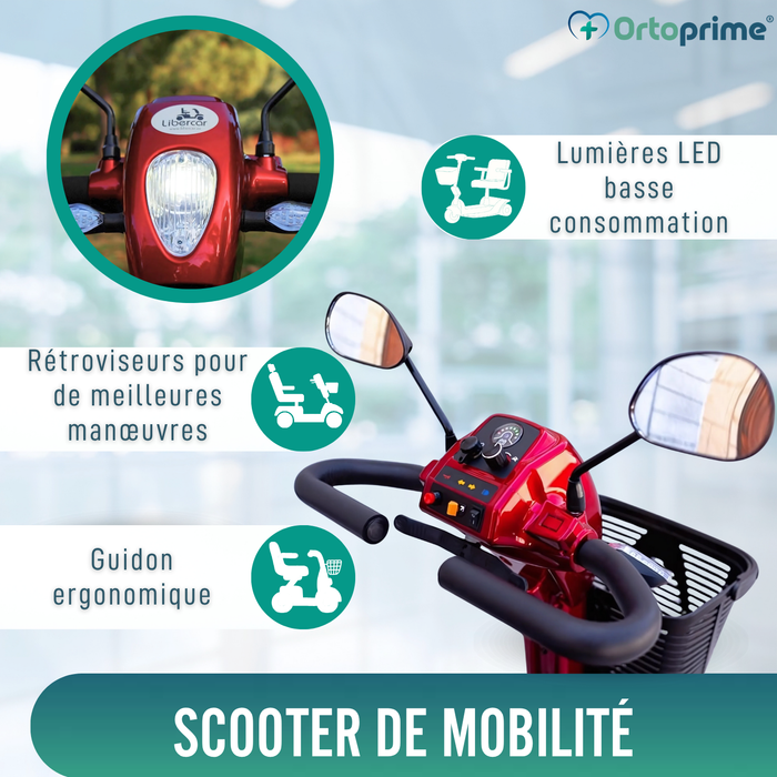 Scooter Mobilité Réduite Pliable | Suspension Intégrale
