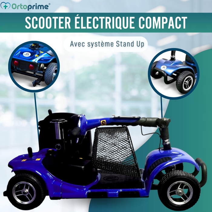 Scooter Démontrable pour Mobilité Réduite | 4 Roues