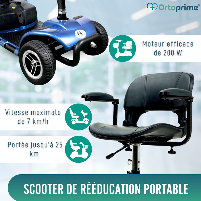 Scooter Démontrable pour Mobilité Réduite | 4 Roues