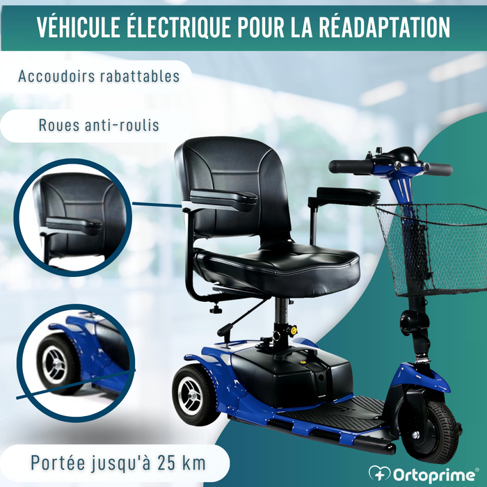 Scooter Électrique avec Système Stand Up | 3 Roues