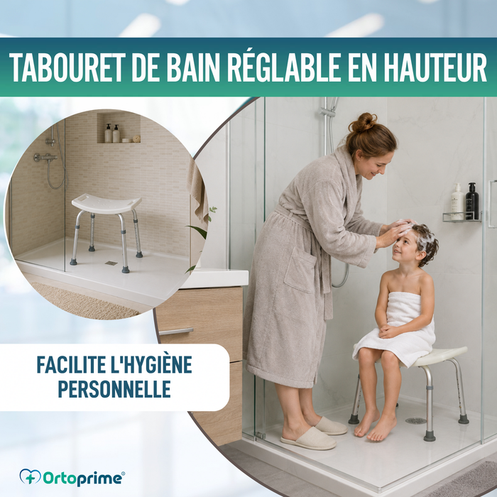 Tabouret de Bain Antidérapant