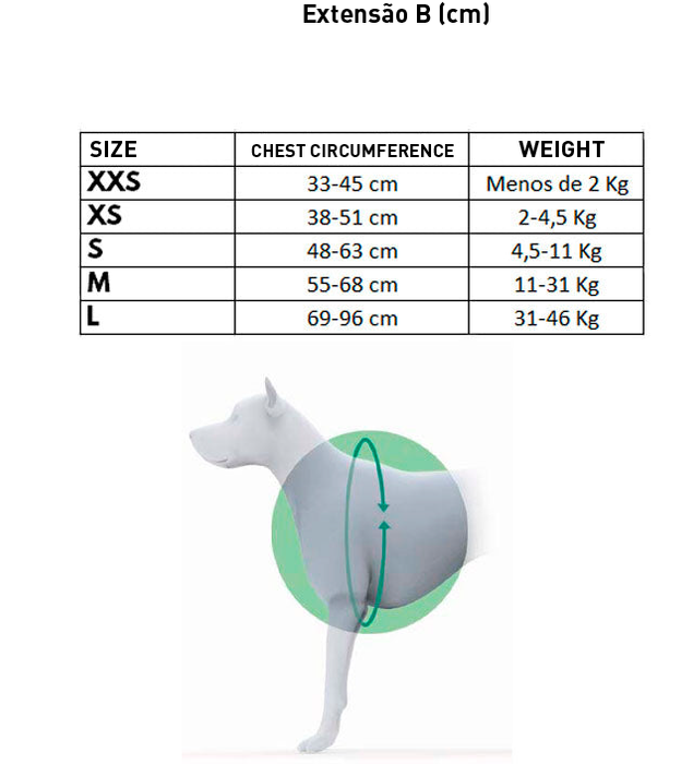 Support de Hanche pour Chiens | Par Tailles