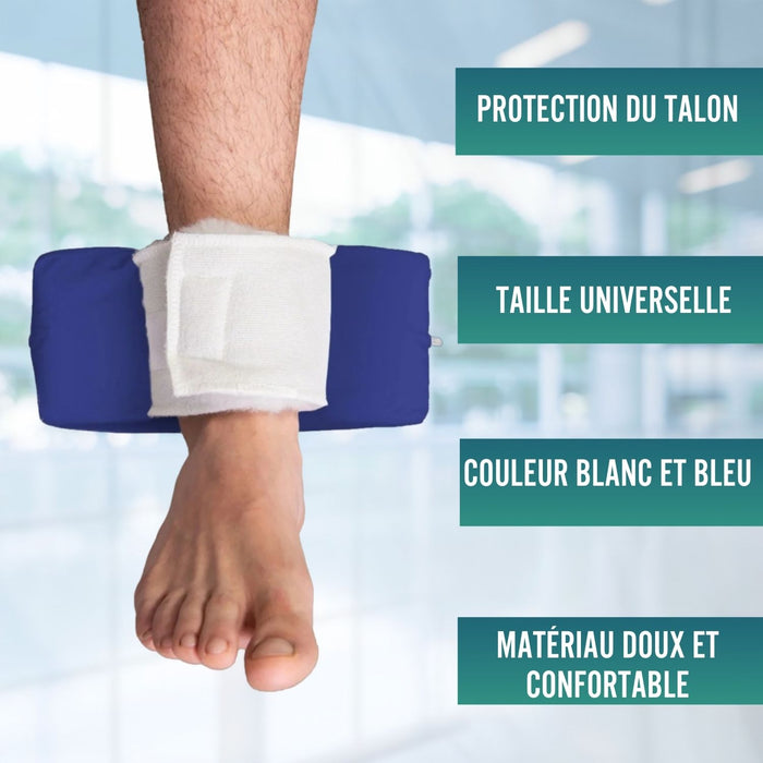 Pack 2 Protège-talons Courbés en PU Imperméable