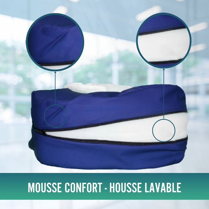 Pack 2 Protège-talons Courbés en PU Imperméable