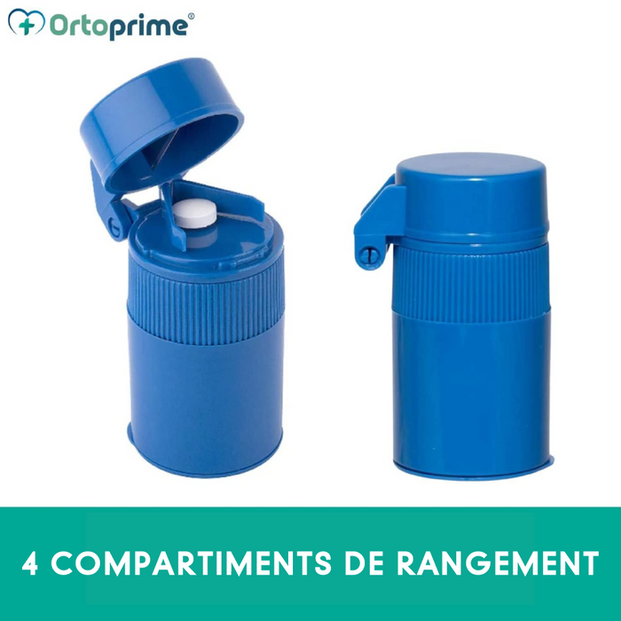 Coupeur et Broyeur de Pilules | Avec Compartiments