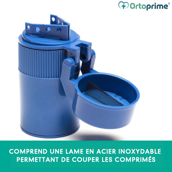 Coupeur et Broyeur de Pilules | Avec Compartiments
