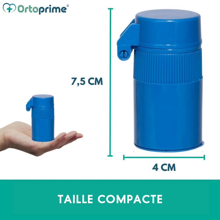 Coupeur et Broyeur de Pilules | Avec Compartiments