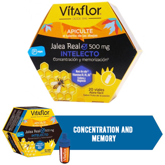 Vitaflor Gelée Royale | Intellect Mémoire et Concentration