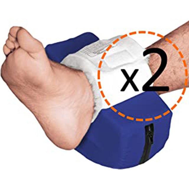 Pack 2 Protège-talons Courbés en PU Imperméable