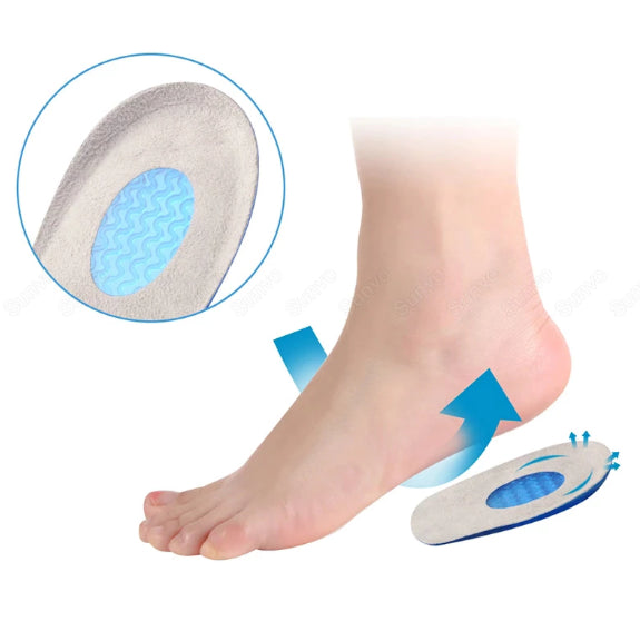 Semelle avec Coussinet en Gel pour le Talon