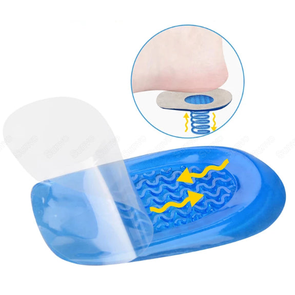 Semelle avec Coussinet en Gel pour le Talon