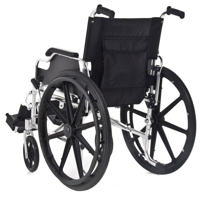 Fauteuil Roulant en Aluminium Chromé | Safe-Chair 46