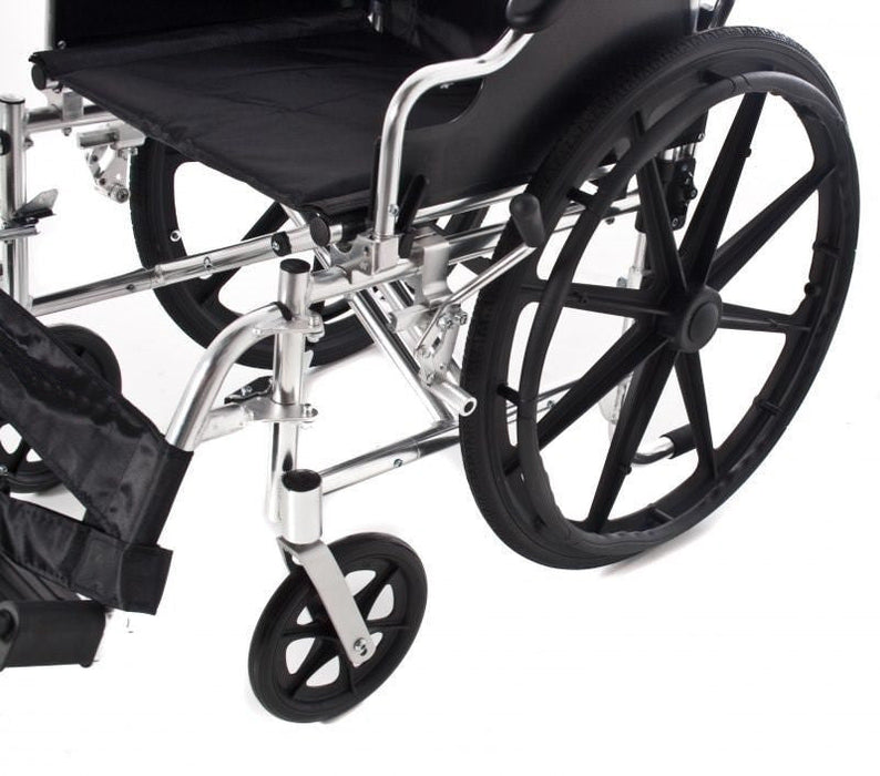 Fauteuil Roulant en Aluminium Chromé | Safe-Chair 46