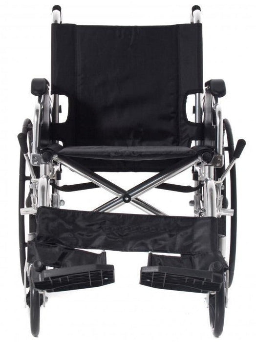 Fauteuil Roulant en Aluminium Chromé | Safe-Chair 46