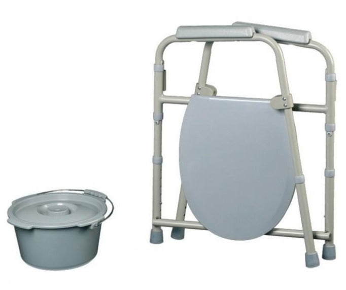Chaise WC Toilette Portable | Assistance Sanitaire à Domicile