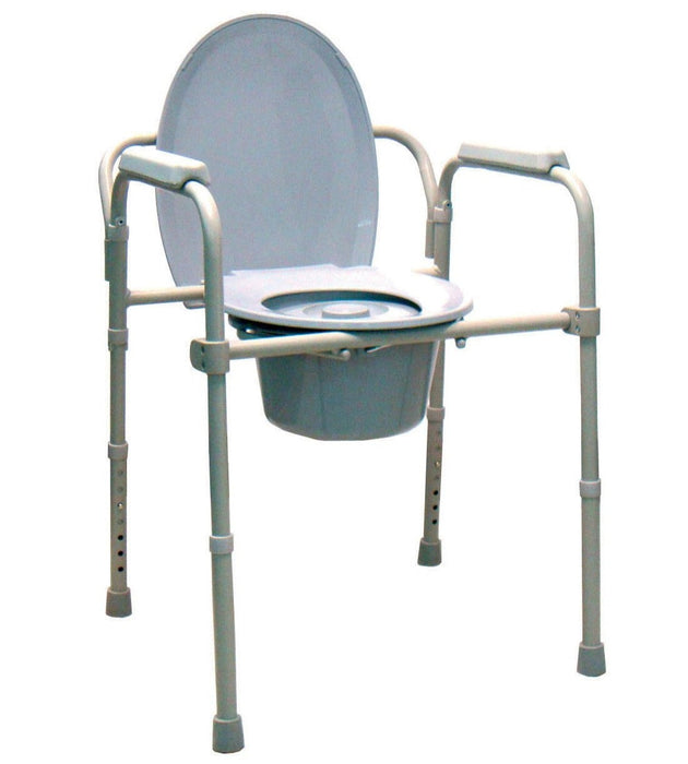 Chaise WC avec Couvercle et Accoudoirs