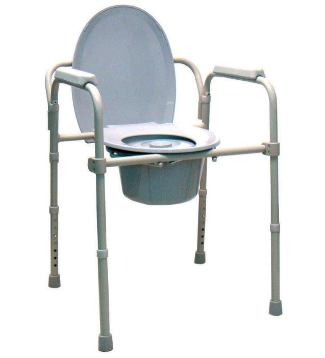 Chaise WC avec Couvercle et Accoudoirs